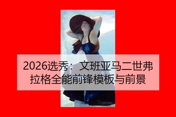 2026选秀：文班亚马二世弗拉格全能前锋模板与前景